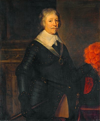 Frederik-Henri, Prins van Oranje, Stadhouder van de Verenigde Provinciën ... door Gerrit van Honthorst
