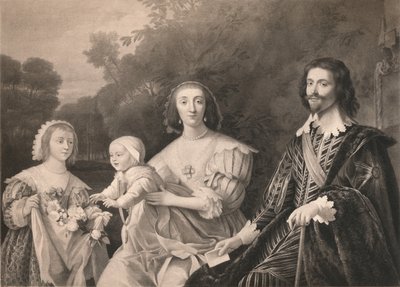 George Villiers, Hertog van Buckingham en Familie, 1628, 1904 door Gerrit van Honthorst