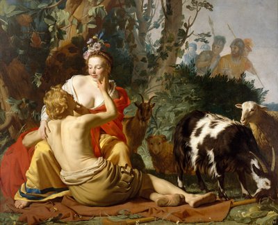 Granida en Daifilo, 1625 door Gerrit van Honthorst