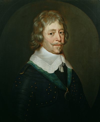 Portret van Frederik Hendrik (1544-1647) Prins van Oranje (1584-1647) door Gerrit van Honthorst
