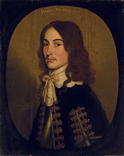Portret van Maurits van Nassau, Prins van Oranje, 1643 door Gerrit van Honthorst