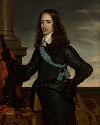 Portret van Prins Willem II, na 1647 door Gerrit van Honthorst