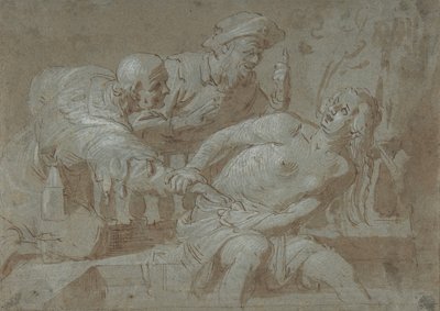 Susanna en de ouderlingen, begin 17e-midden 17e eeuw door Gerrit van Honthorst