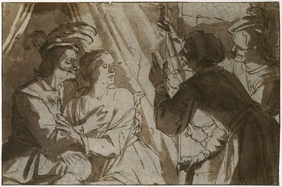 De verloren zoon door Gerrit van Honthorst