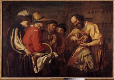 De tandentrekker door Gerrit van Honthorst