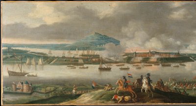 Het beleg van Schenkenschans in 1636 door Gerrit van Santen
