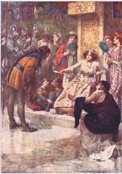 Georgos claimde dat avontuur, Verhalen uit de Faerie Queen gepubliceerd door George Harrap and Company door Gertrude E. Demain (after) Hammond