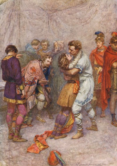 Shakespeare, Cymbeline door Gertrude E. Demain (after) Hammond
