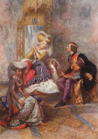 Shakespeare, Koning Hendrik V door Gertrude E. Demain (after) Hammond