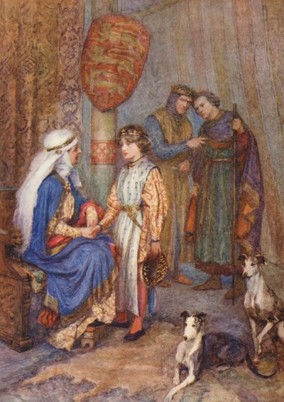 Shakespeare, Koning Jan door Gertrude E. Demain (after) Hammond