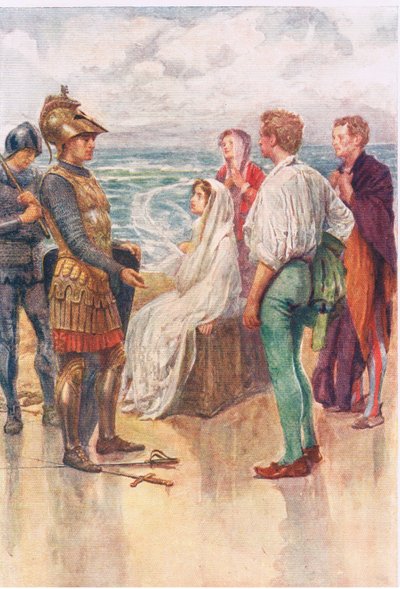 Het Oordeel van Artegall, Verhalen uit de Faerie Queen uitgegeven door George Harrap and Company door Gertrude E. Demain (after) Hammond