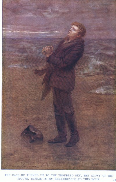 Het gezicht dat hij naar de onrustige hemel wendde, de pijn van zijn figuur, blijven tot op de dag van vandaag in mijn herinnering door Gertrude E. Demain Hammond