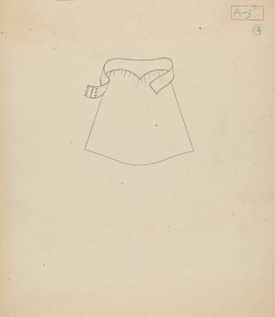 Schort door Gertrude Lemberg