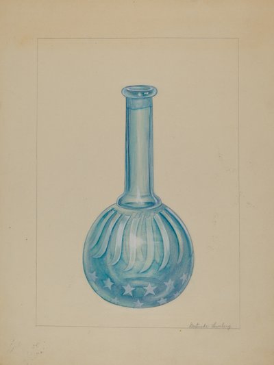 Kappersfles, ca. 1936 door Gertrude Lemberg