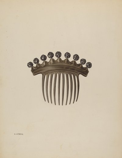 Kam, c. 1939 door Gertrude Lemberg
