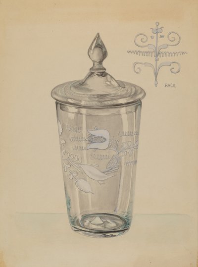 Gedekte Flip, ca. 1936 door Gertrude Lemberg