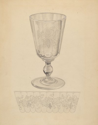 Beker, ca. 1936 door Gertrude Lemberg