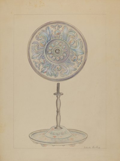 Spiegelsteun, c. 1936 door Gertrude Lemberg