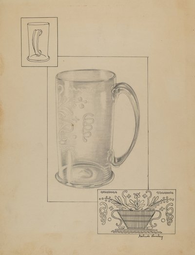 Beker door Gertrude Lemberg