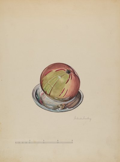 Papiergewicht, ca. 1936 door Gertrude Lemberg