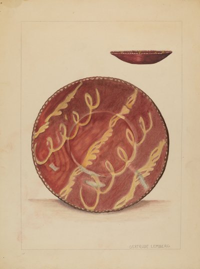 Bord, c. 1936 door Gertrude Lemberg