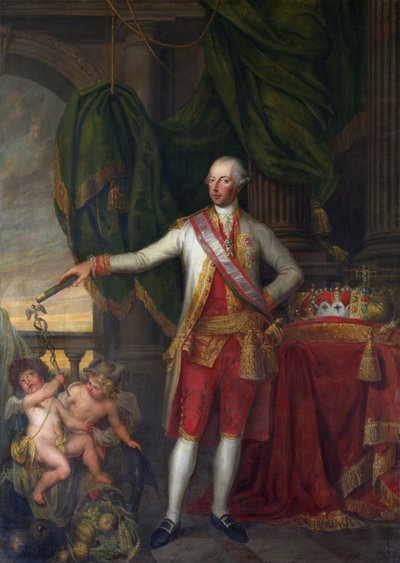 Portret van keizer Jozef II (1741-1790) door Gertrude de Pelichy