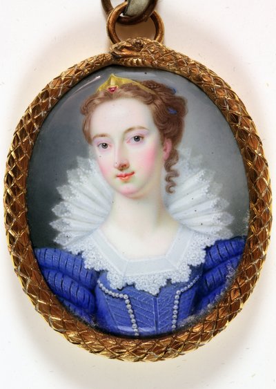Een dame genaamd Elizabeth Robinson, mevrouw Montagu door Gervase (attr.to) Spencer