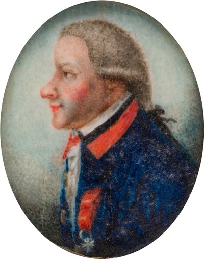 Portret van Generaal Vandermeerck door Gervase Spencer
