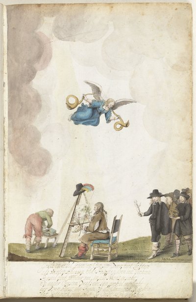 Eerbetoon aan Kunst door Gesina ter Borch