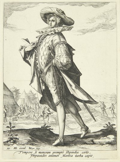 De penningmeester door Gheyn, Jacques II de