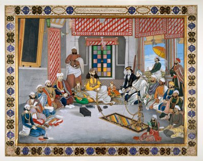 Nawab Muhammad Abd al-Rahman Khan van Jhaijar door Ghulam Ali Khan