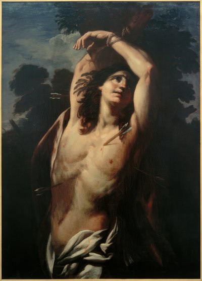 Het Martelaarschap van de Heilige Sebastian door Giacinto Brandi