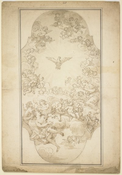 De Heilige Geest door Giacinto Brandi