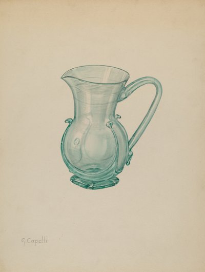 Melkkannetje, ca. 1937 door Giacinto Capelli