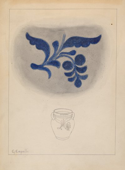 Pot door Giacinto Capelli