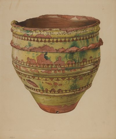 Pa. Duitse Jardiniere door Giacinto Capelli