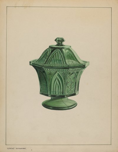 Suikerpot, ca. 1937 door Giacinto Capelli