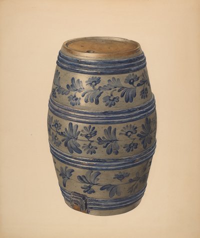 Water of Wijnvat, ca. 1940 door Giacinto Capelli