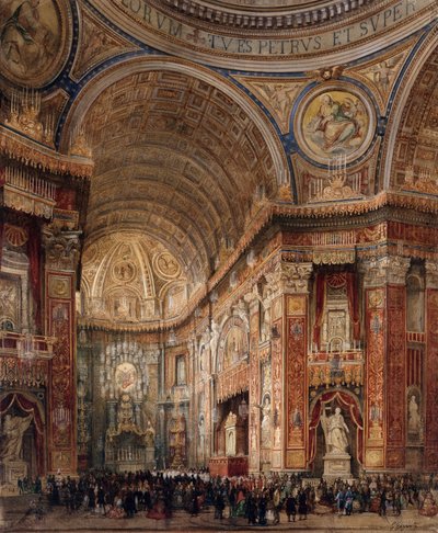 Sint-Pietersbasiliek, Rome door Giacinto Gigante