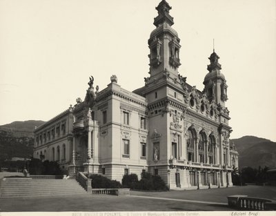 Exterieur van het Montecarlo Theater, Monaco door Giacomo Brogi