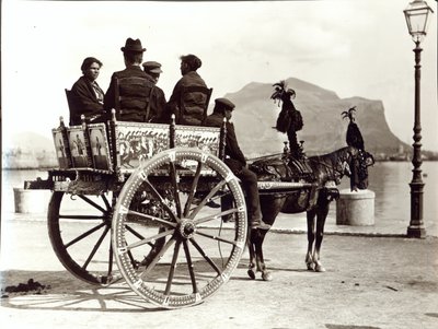 Siciliaanse Kar, uit Leven in Palermo door Giacomo Brogi