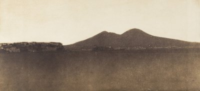 Vesuvius vanaf Mergellina door Giacomo Caneva