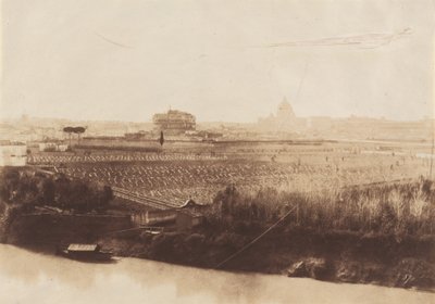 Uitzicht op Rome door Giacomo Caneva