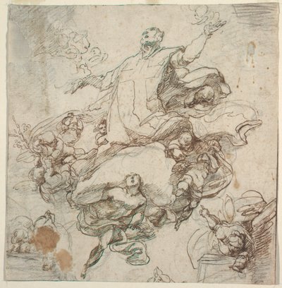 Verheerlijking van St. Filippo Neri door Giacomo Farelli