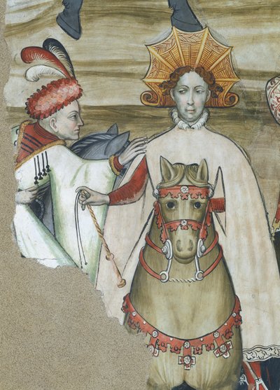 De Fontein van het Leven (detail) door Giacomo Jaquerio