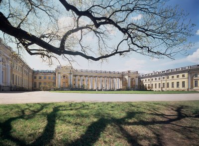 Het Alexanderpaleis in Tsarskoje Selo door Giacomo Quarenghi