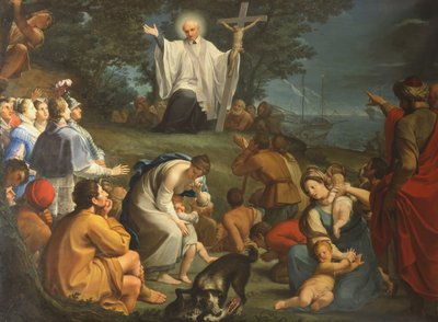 Preek van Sint Vincent de Paul door Giacomo Zoboli