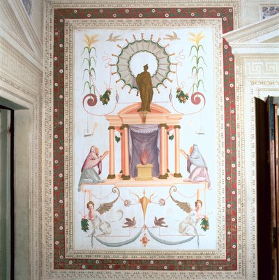 Kleine kamer van de groteske door Giambattista 1526 78 Zelotti