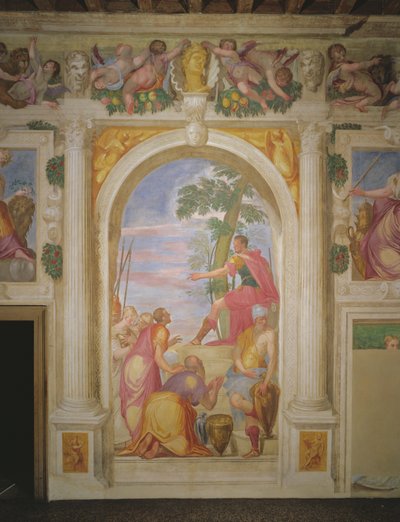 De Genade van Scipio door Giambattista 1526 78 Zelotti