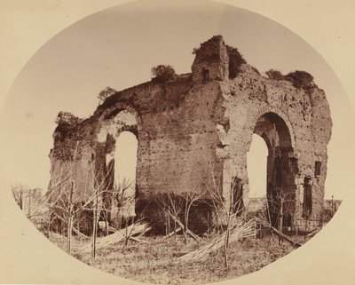 Tempel van Hercules, 1850s door Giambattista Altadonna